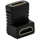 Adaptador Conector Hdmi Fêmea / Hdmi Fêmea em L 90 Graus - LE-5553