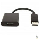 Adaptador Conversor Displayport Macho Para Hdmi Fêmea Preto