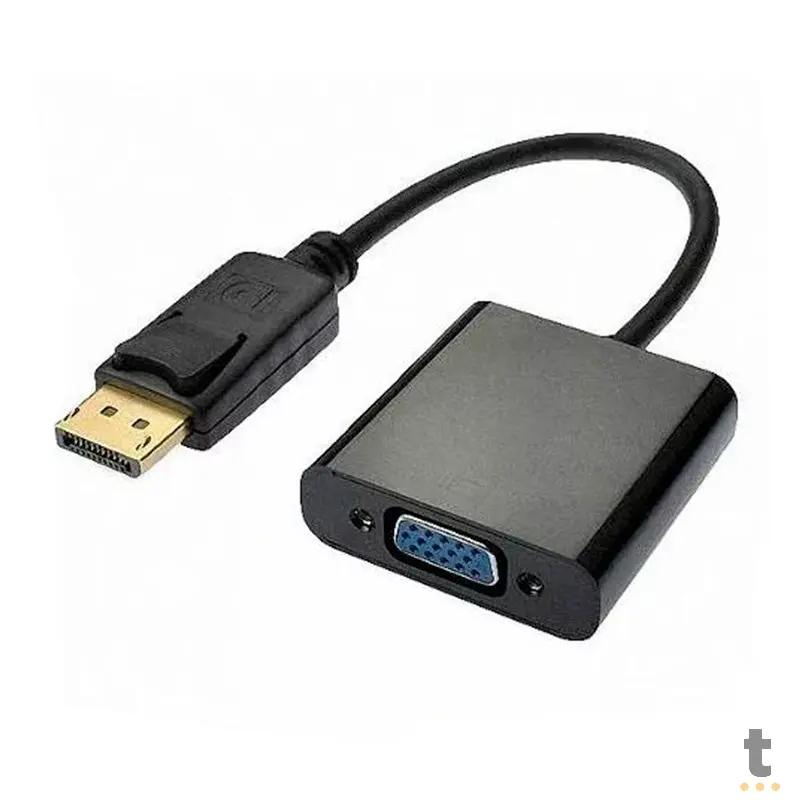 Adaptador Conversor Displayport Macho Para Vga Fêmea Fcadp4