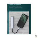 Adaptador Hub USB Tipo C Para Hdmi + 2x USB + Usb Tipo C + Leitor Cartão SD