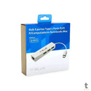 Adaptador USB Tipo C Para RJ-45 + 3 USB 2.0 It Blue - LE-5575
