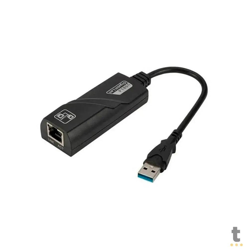 Adaptador Usb 3.0 Para Rj45 10/100/1000 (Placa De Rede Usb) Ethernet Gigabit