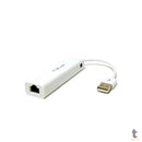 Adaptador Usb Para Rj45 10/100 (Placa De Rede Usb) + Hub Usb 3 portas It-Blue - LE-4102