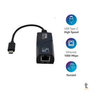 Adaptador Usb Tipo C Para Rj45 10/100/1000 Gigabit Multi - WI423