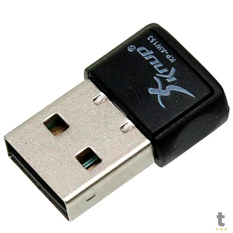 Adaptador Usb Wi-Fi Wireless Knup Kp-Aw153 Nano 150mbps