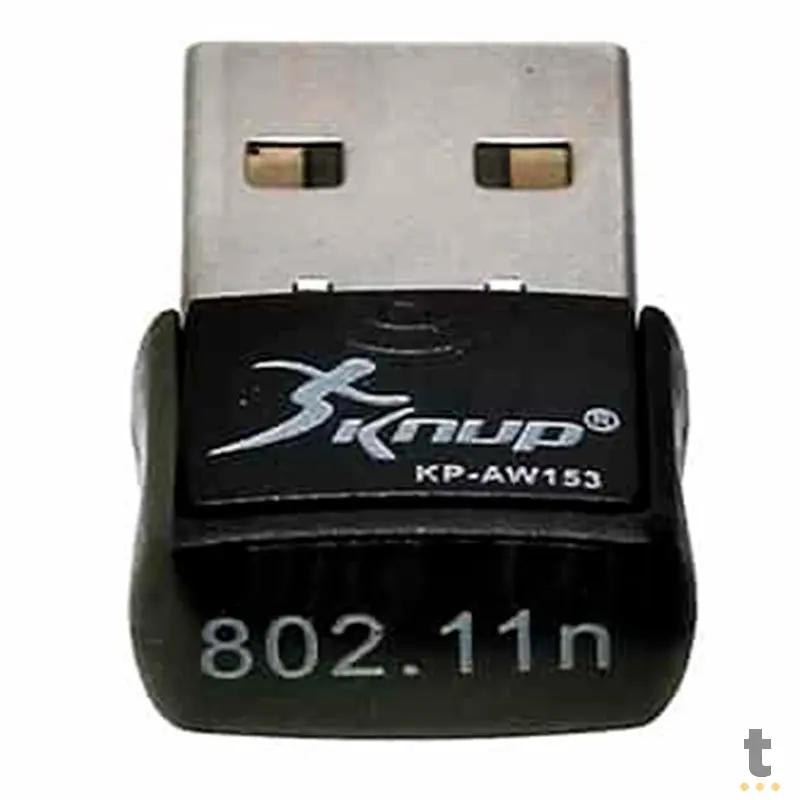 Adaptador Usb Wi-Fi Wireless Knup Kp-Aw153 Nano 150mbps