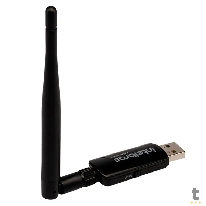 Adaptador Wireless Intelbras Iwa 3001 Usb 300Mbps - 4710016