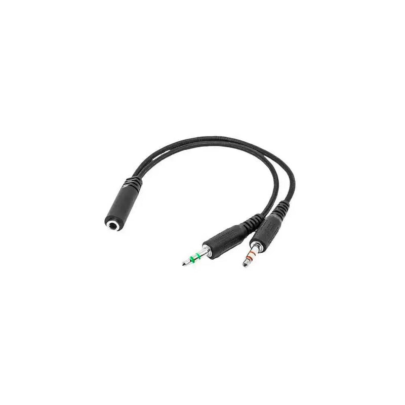Adaptador de Som P3 Para P2 Multilaser Preto - WI410