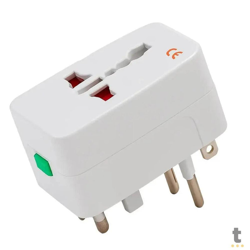Adaptador de Tomada Universal Multi Entradas