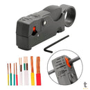 Alicate Decapador Cabo Coaxial RG6/58/59/62 Bomvink - BOM-1706