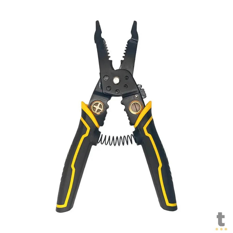 Alicate Decapador Multifuncional Eletricista Cortar Enrolar e Separar Fios BomVink - BOM-1709