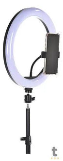 Anel De Luz Ring Light RGB Tomate Led Usb 14 Pols C/ Suporte de Celular - MLG-111RGB