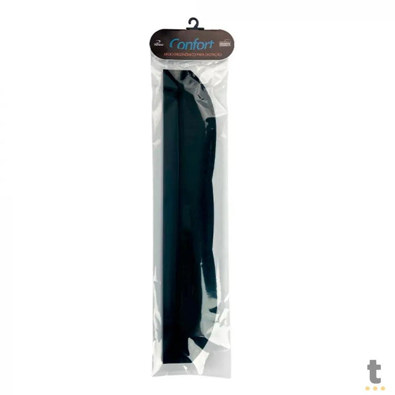 Apoio De Pulso em Gel com Acabamento em Tecido Reliza Preto - 000014