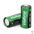 Bateria 3v Cilíndrica Cr123A Intelbras