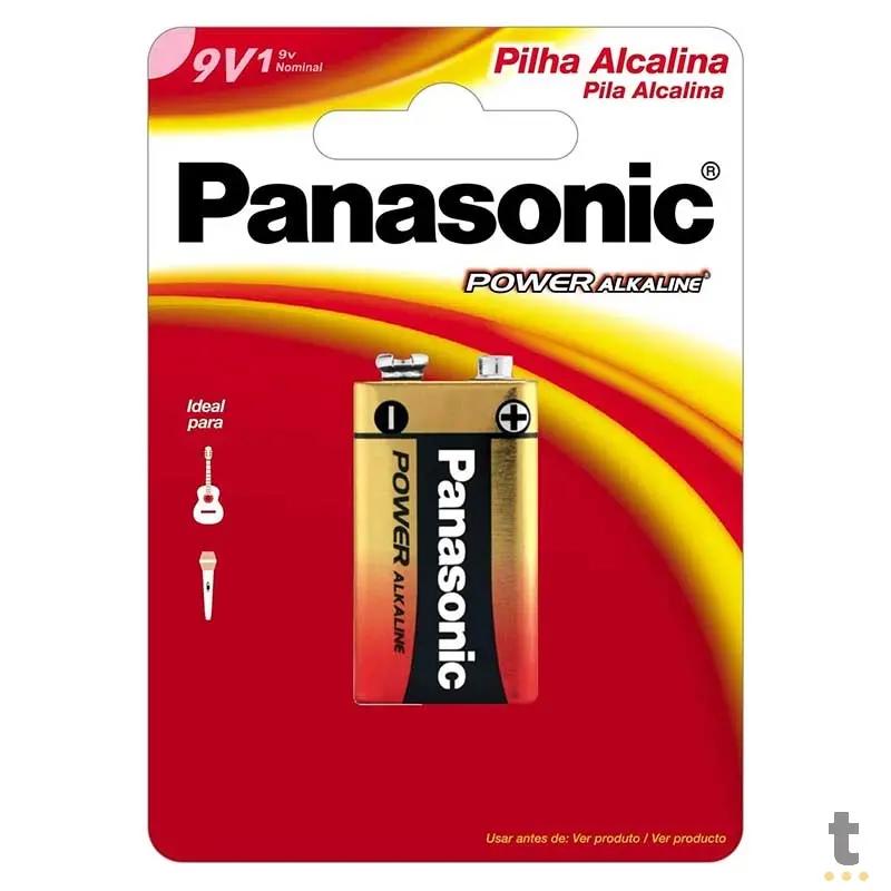 Bateria 9v Alcalina Panasonic