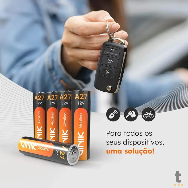 Bateria Alcalina 12v A27 Vinik - VB27B5