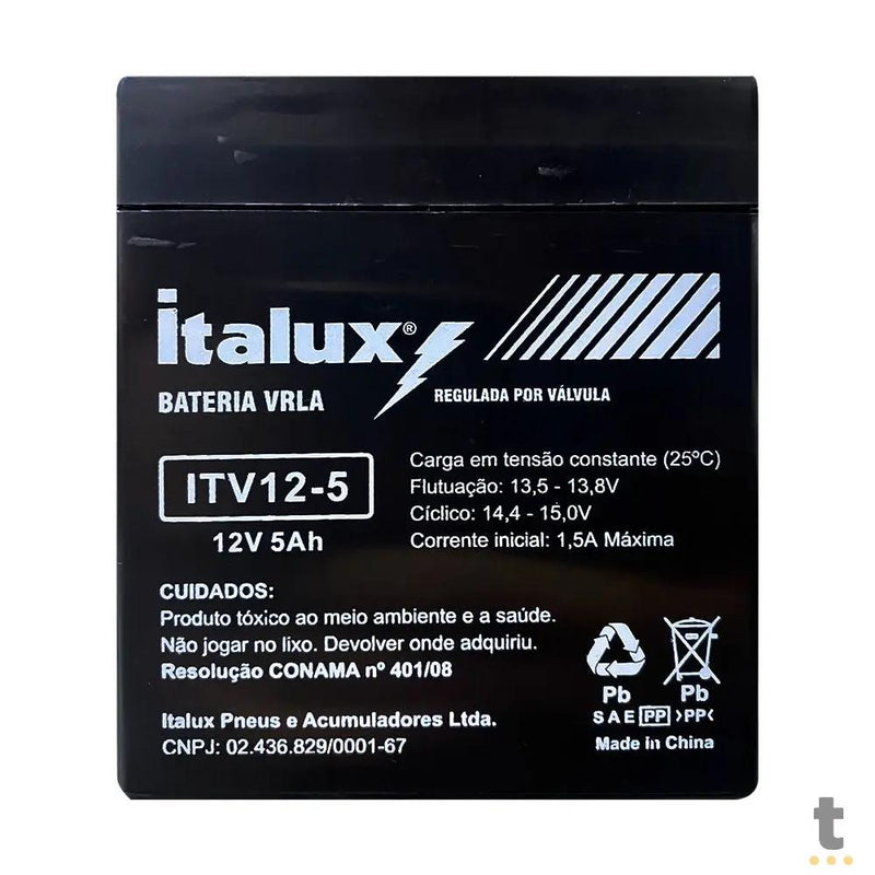 Bateria Para Nobreak 12v 5ah (Vrla Itv12-5ah)