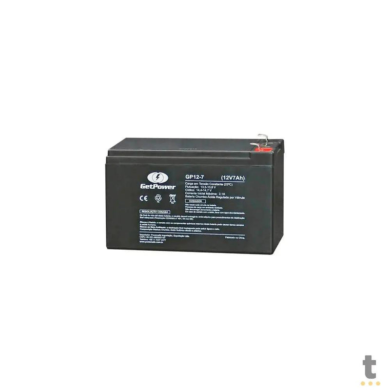 Bateria Para Nobreak 12v 7ah GetPower - 6347