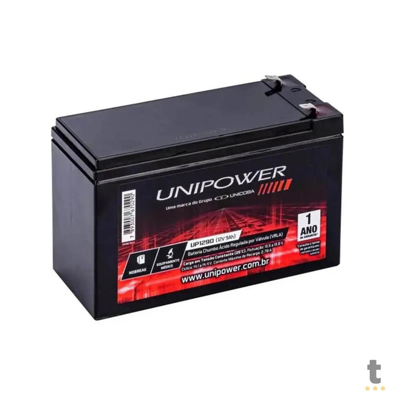 Bateria Selada 12V 9A VRLA UNIPOWER - UP1290