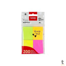 Bloco Adesivo com 4 Cores Neon 4x50 Folhas Keep - EI012