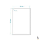 Bobina Impressora Rolo Etiqueta Bopp plástica 10 X 15 Cm / 100 X 150 Mm