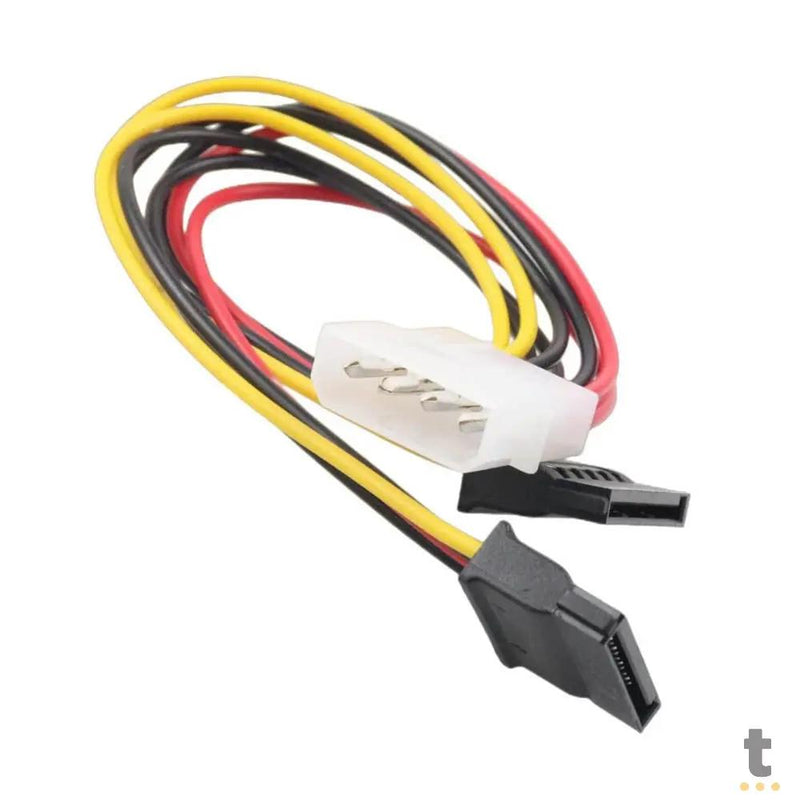 Cabo Adaptador Dados e Energia Molex X Sata 15P 20cm Grasep - D-CIC02