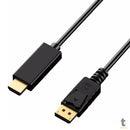 Cabo Adaptador Displayport Hdmi 1.5m 4K 144Hz - DP-HD