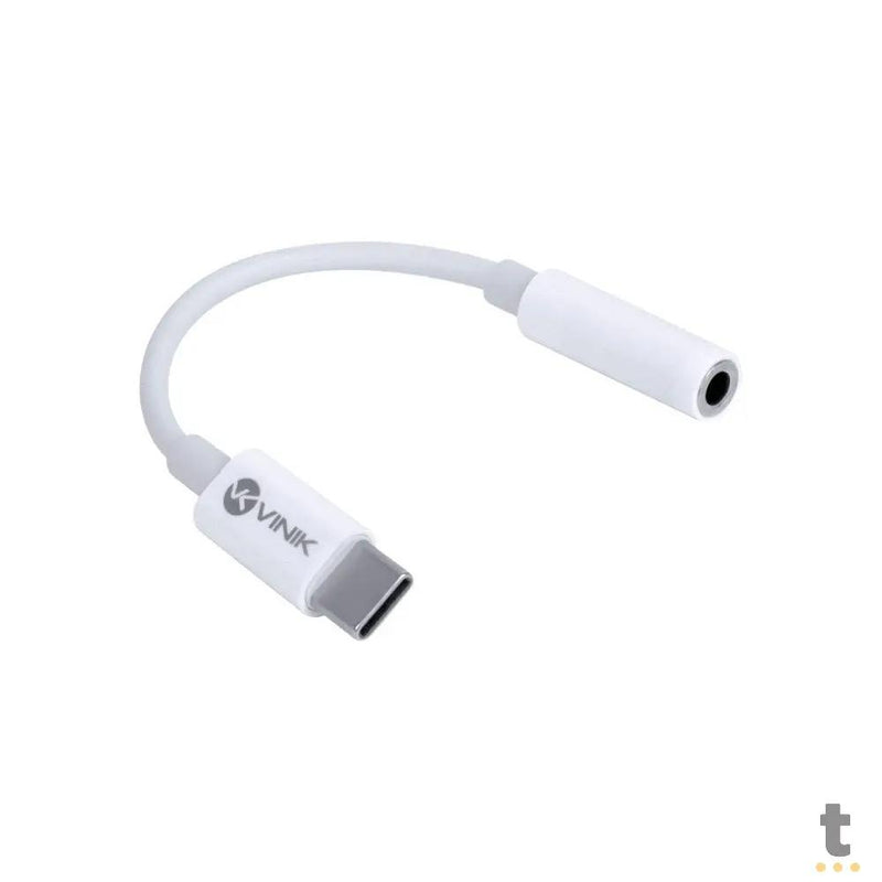 Cabo Adaptador de Som de Fone de Ouvido P2 Para Usb Tipo C Vinik - ADFUSBTC