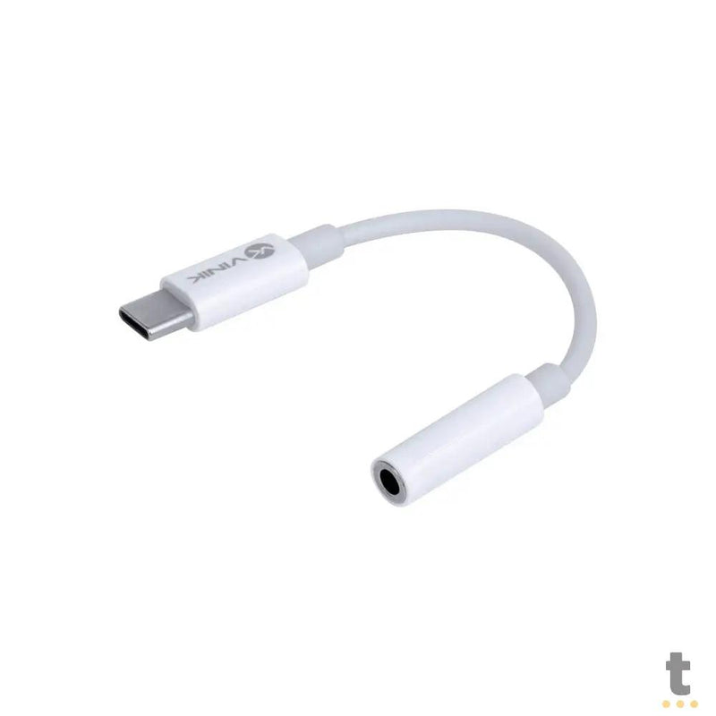 Cabo Adaptador de Som de Fone de Ouvido P2 Para Usb Tipo C Vinik - ADFUSBTC