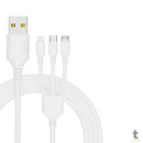 Cabo Carregador Usb Multiconexões aGold Preto - CB-54