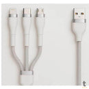 Cabo Carregador Usb Multiconexões aGold Preto - CB-54