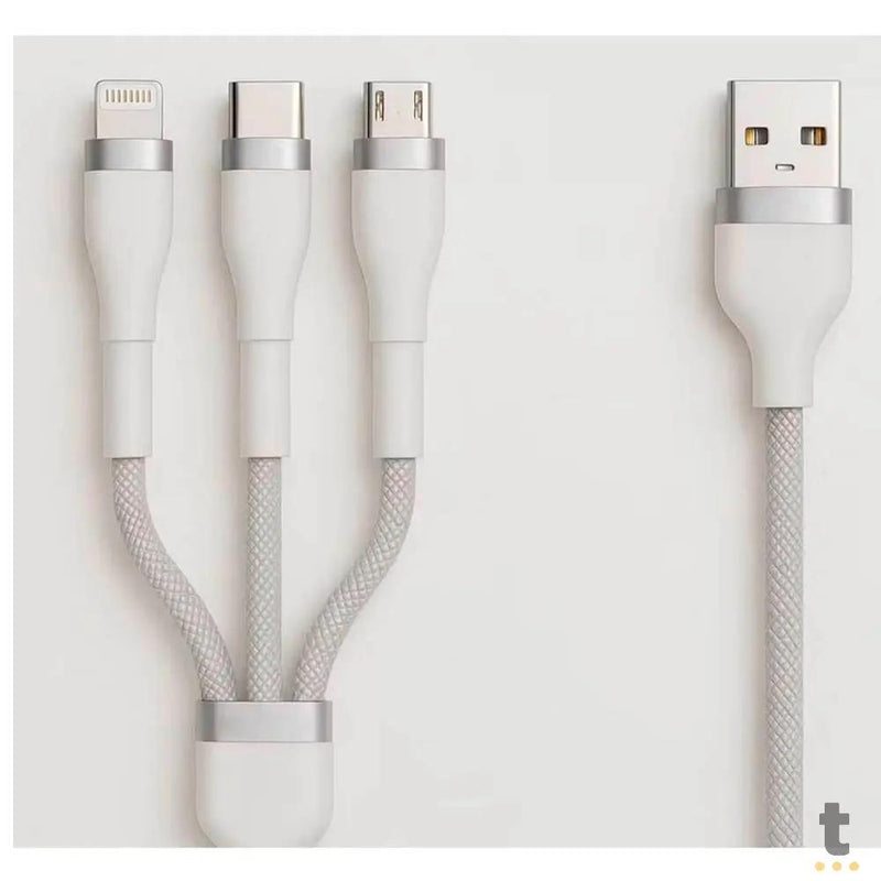 Cabo Carregador Usb Multiconexões aGold Preto - CB-54