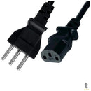 Cabo De Forca Tripolar 1.5m Para Computador E Monitor