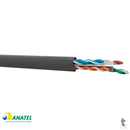 Cabo De Rede Cat6 Furukawa Multilan Azul 24AWGX4P - Venda em Metros