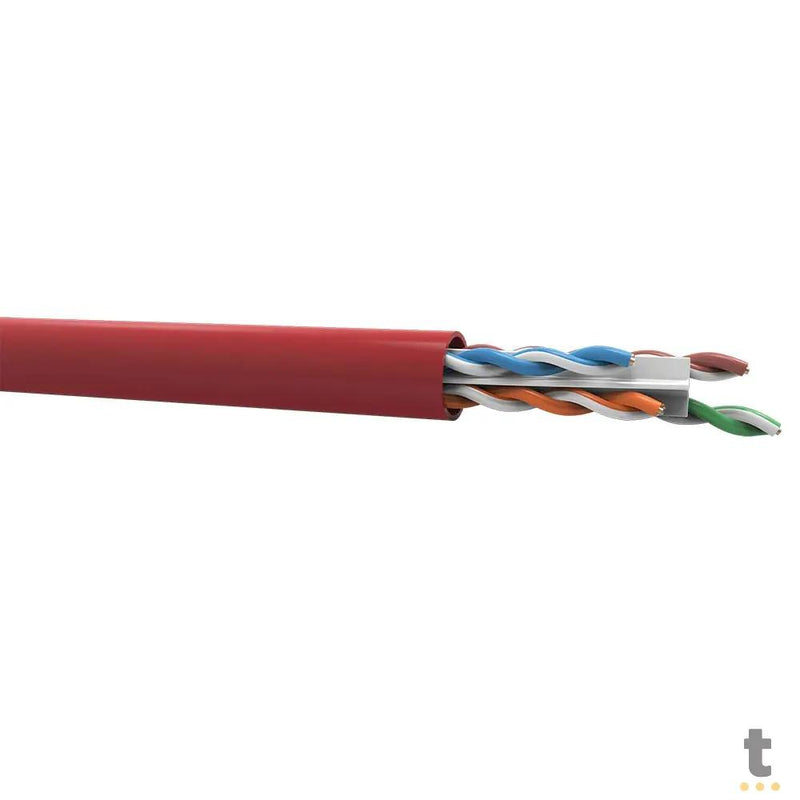 Cabo De Rede Cat6 Furukawa Multilan Azul 24AWGX4P - Venda em Metros