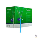 Cabo De Rede Cftv 4 Pares 24AWG Intelbras Multi Cam MC8CAZ Cx C/305mts Azul - 4830178
