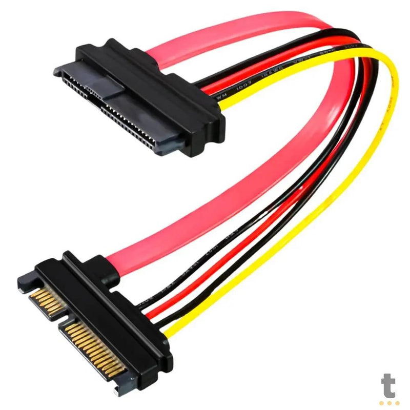 Cabo Extensor Sata 7P+15P 45cm Grasep - D-CIC06