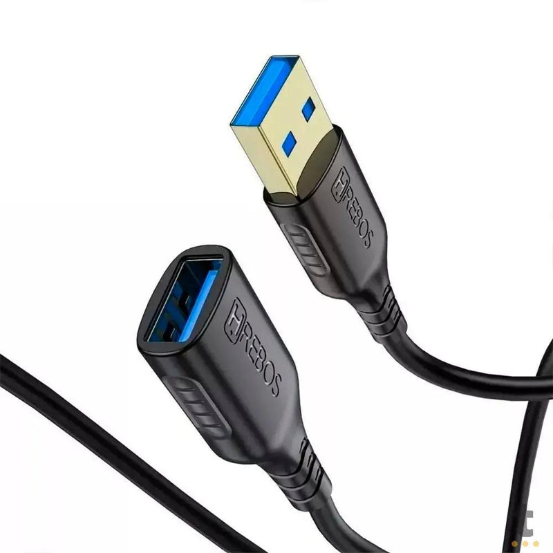 Cabo Extensor Usb 3.0 A Macho x Femea - 2 Metros