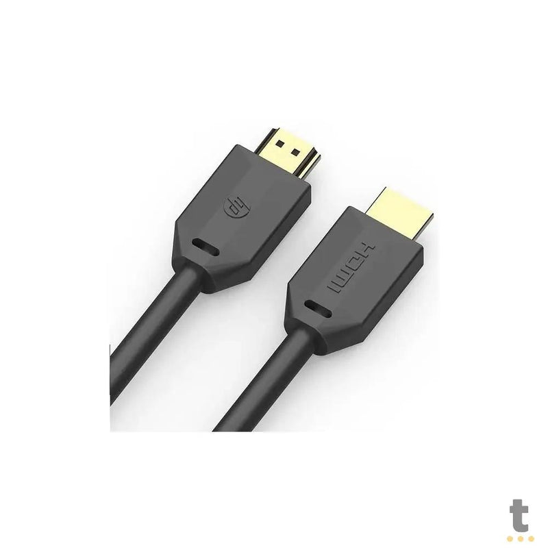 Cabo HDMI Macho 2.0 4K 60Hz HP 2m Preto - HPDHC-HD01-02M