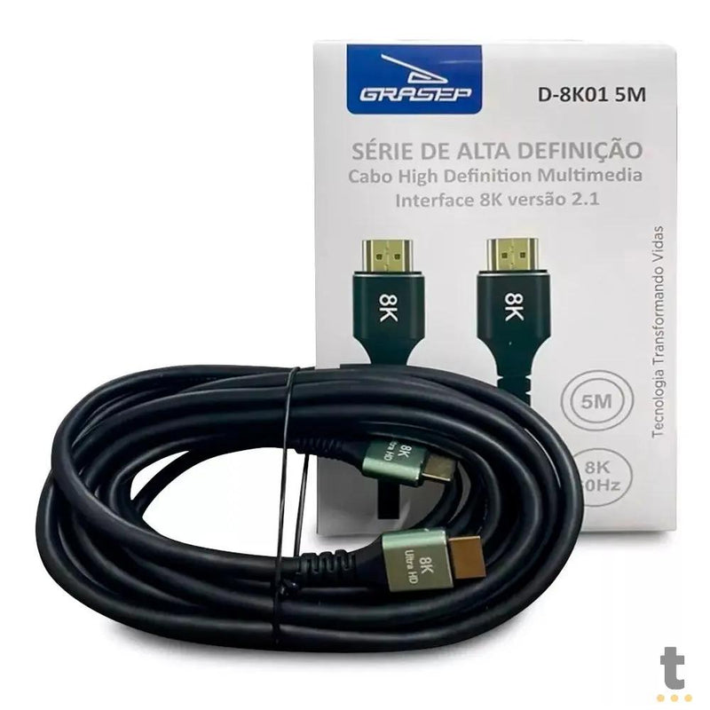 Cabo Hdmi 1.5mt 8k Grasep - D-8K01 1.5M