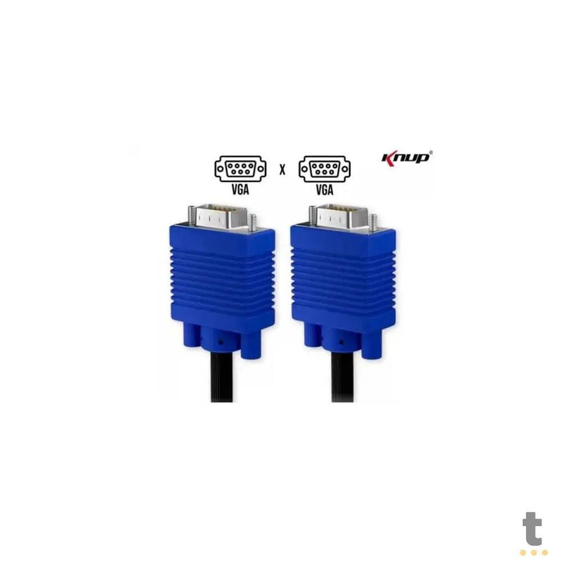 Cabo Para Monitor Vga 3mt Knup - KP-YP5002