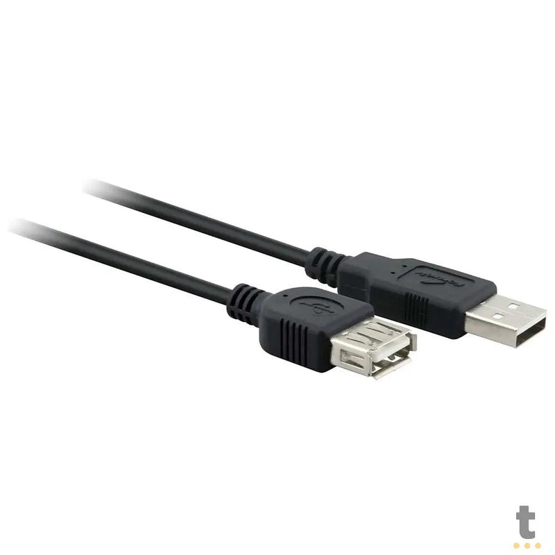 Cabo Usb Extensao Usb 2.0 Macho X Femea 3mts