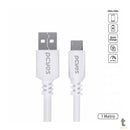 Cabo Usb Tipo C Para Celular 1mt PCYes - PUACB-01