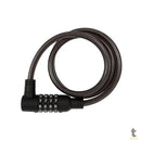 Cabo de Aço Espiral com Cadeado com Segredo para Bicicleta Brasfort - 77840