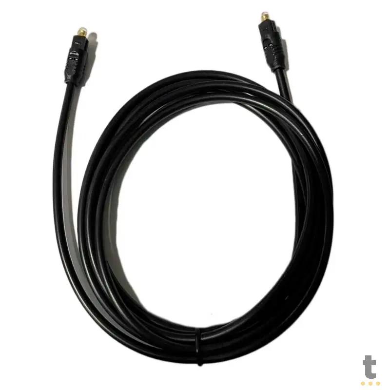 Cabo de Áudio Digital Fibra Ótica 2m - 001001140