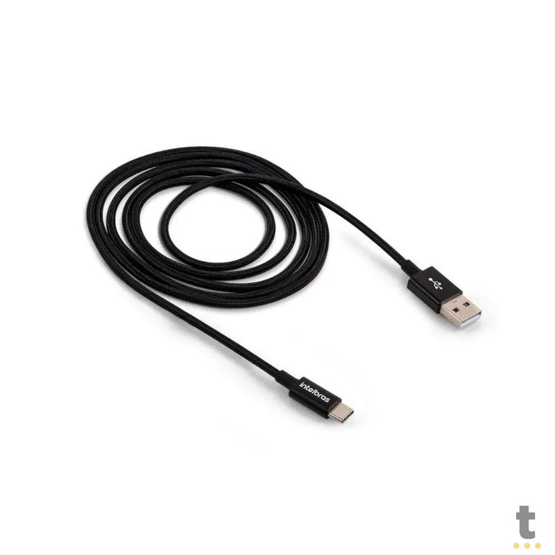 Cabo de Dados USB Tipo C Intelbras 3A 1,5m Preto - 4830076