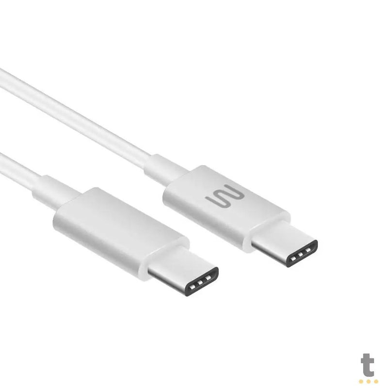 Cabo de Dados USB Tipo C Macho / Macho 1,2m Multi Branco - WI453