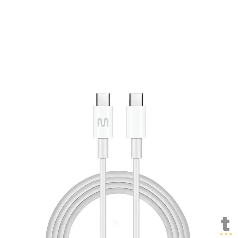 Cabo de Dados USB Tipo C Macho / Macho 1,2m Multi Branco - WI453
