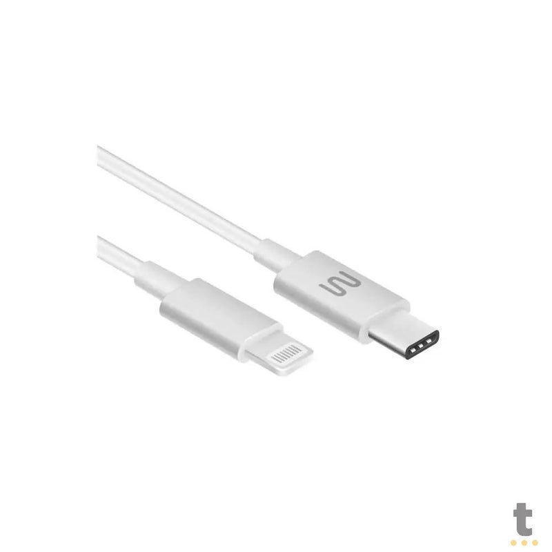 Cabo de Dados USB Tipo C p/ Lightning (Iphone) 1,2m Multi Branco - WI454