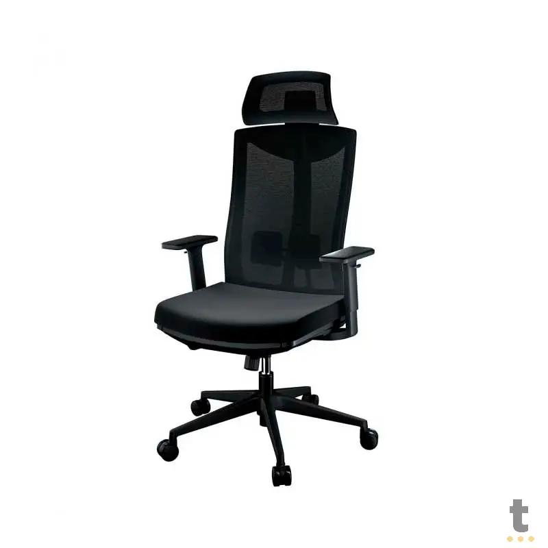 Cadeira Ergonômica Office B7 Preta PCYes - PCOB7PT